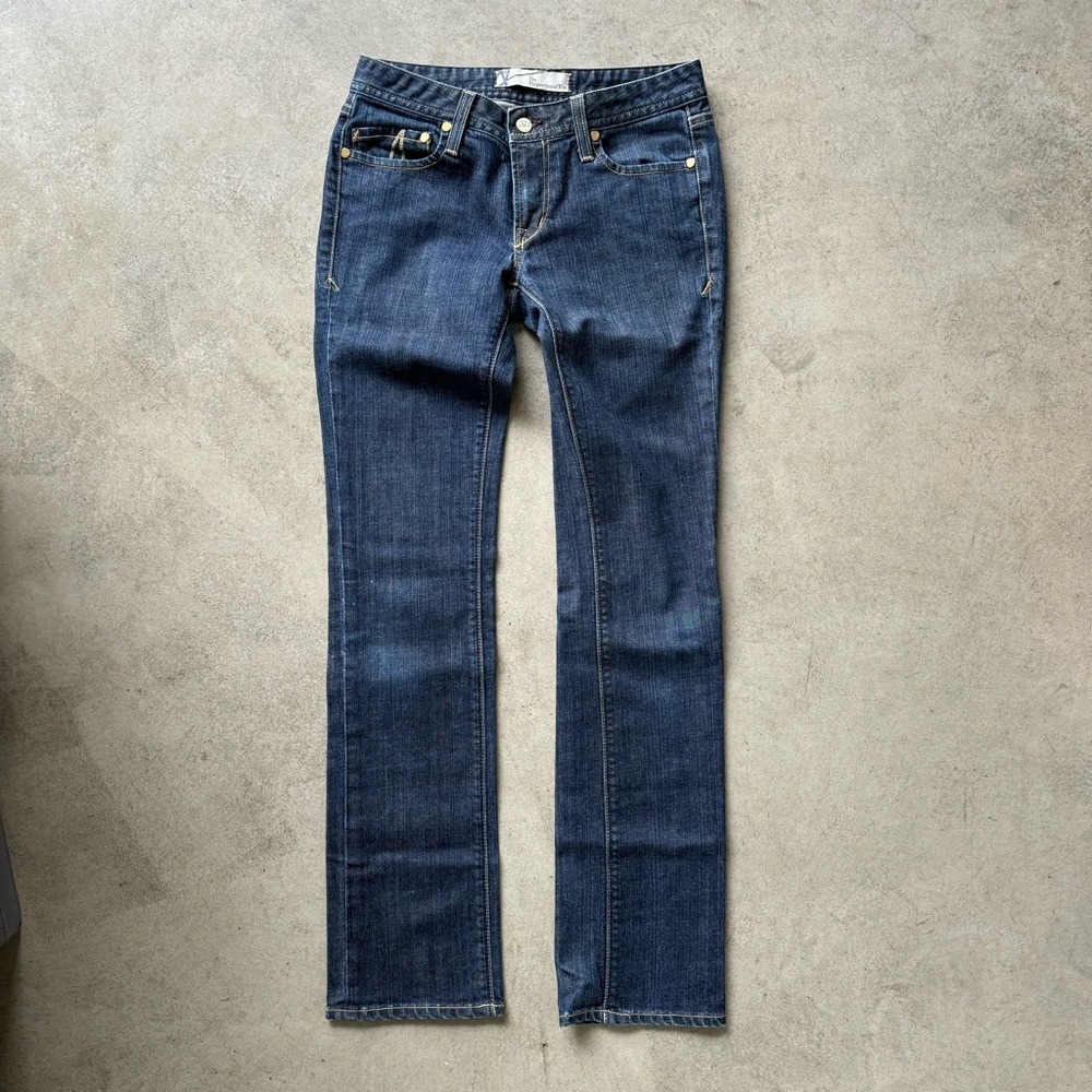 Proportion of Blu 28 straight designer Japanese denim made in the USA